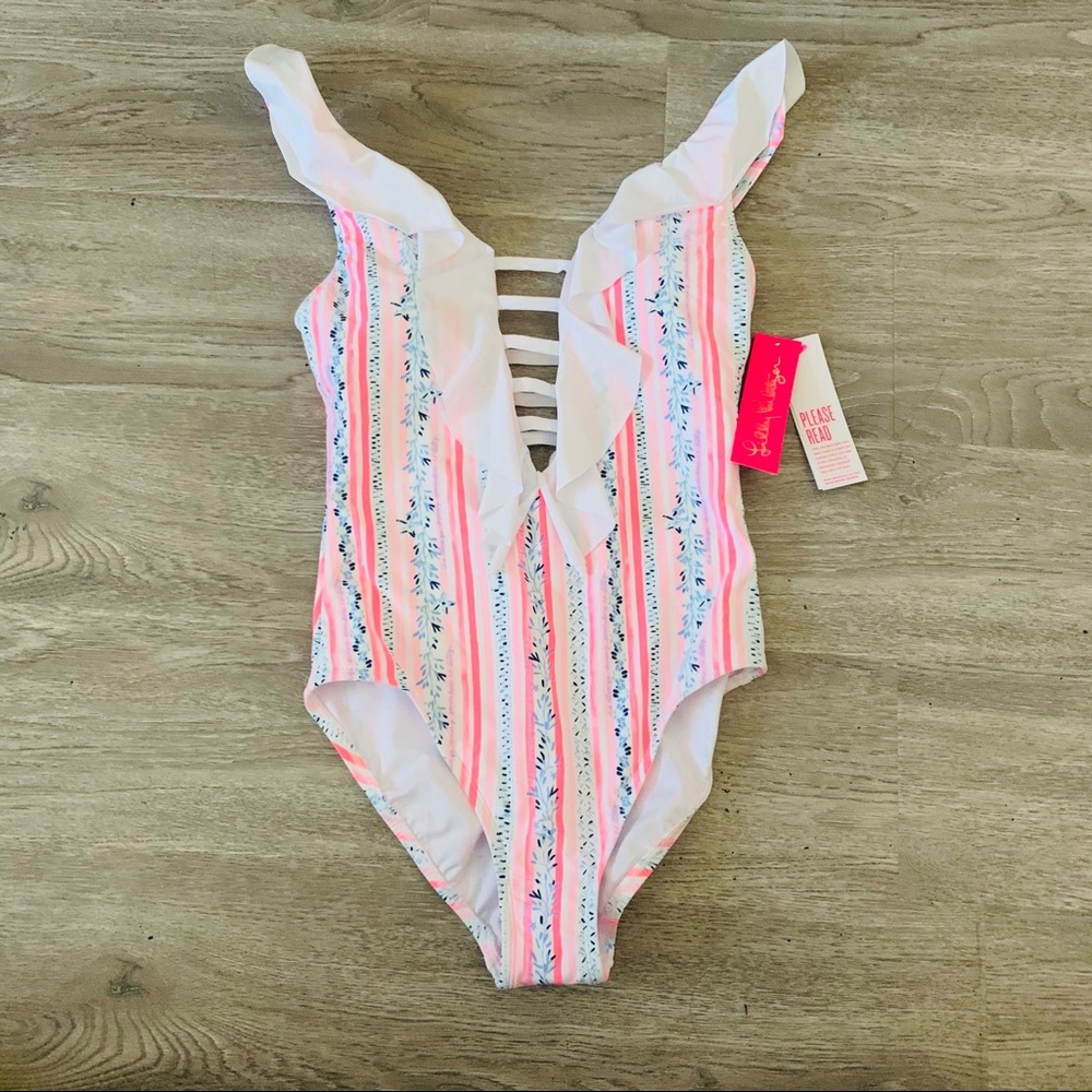 NWT Lilly Pulitzer Carmen One piece swimsuit - Picture 4 of 15